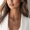 Ross-Simons Italian 10kt Yellow Gold Central Heart Station Necklace - 2 of 3