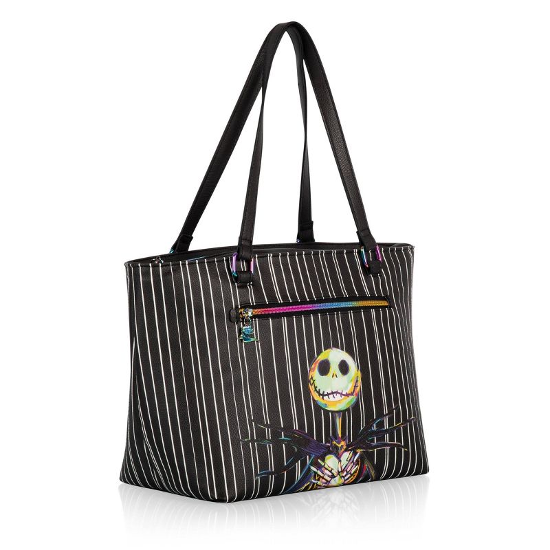 Picnic Time Nightmare Before Christmas Uptown 23qt Cooler Tote Bag - Black, 1 of 9