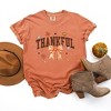 Simply Sage Market Women's Coquette Thankful Short Sleeve Garment Dyed Tee - 3 of 4
