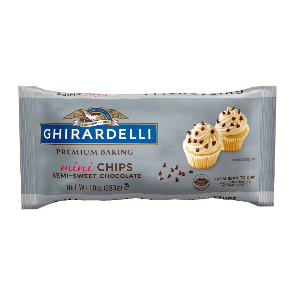 UPC 747599610271 product image for GHIRARDELLI Premium Baking Semi-Sweet Chocolate Mini Chips - 10oz | upcitemdb.com