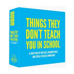 Things They Don't Teach You in School Board Game - 1 of 2