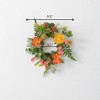 Sullivans Artificial Blooming Ranunculus Wreath - 3 of 3