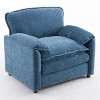 NicBex 38" Giant Bean Bag Chair,Chenille Comfy Chair with Thick Comfort Cushions,Bean Bag Chairs for Adults with Wide Seat,Living Room Furniture - 2 of 4