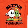 Men's - Instant Message - Golf Mascots Better Together Short Sleeve Graphic T-Shirt - 2 of 4