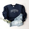 Simply Sage Market Women's Graphic Sweatshirt Embroidered Howdy Bull Varsity - 3 of 3