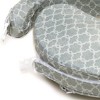 My Brest Friend Deluxe Nursing Pillow - Flower Key Gray - 2 of 4