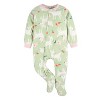 Gerber Baby and Toddler Girls' Blanket Sleepers- 2-Pack - 3 of 4