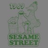 Junior's Sesame Street Group Green Outline 1969 Cowl Neck Sweatshirt - 2 of 4