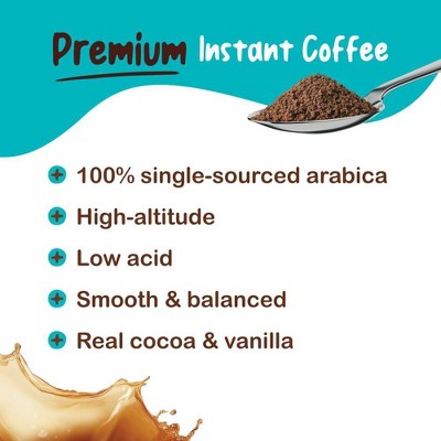 FlavCity Cafe Medium Roast Mocha Single Serve Instant Coffee - 0.49oz