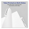 Avery Preprinted Legal Exhibit Side Tab Index Dividers, Avery Style, 11-Tab, 1 to 10, 11 x 8.5, White, 1 Set - 2 of 4