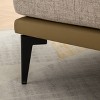 PAGED Modern Two-tone Barrel Chair Comfy Reading Chair with Metal Legs for Living Room, Reading Room - 4 of 4