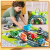 Big Cartoon Truck & Playmat Set with Storage - First Birthday Gift for Toddlers Ages 1-2 - 3 of 4