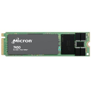 Micron 7450 SSD - 400 GB - M.2 2280 Internal Drive - PCIe NVMe with Mixed Use Model MTFDKBA400TFS1BC1ZABYYR - 1 of 1