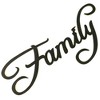 Wooden Family Black Letter Wall Decoration Stylish Hanging Pendant Ornament - 4 of 4