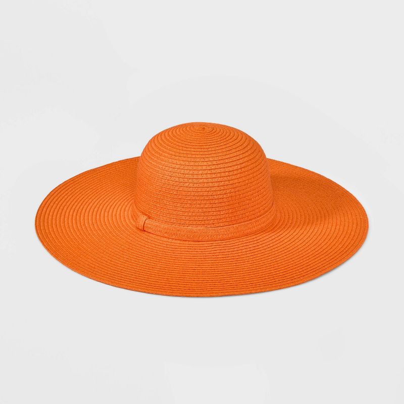 Packable Straw Floppy Hat - Shade & Shore™, 1 of 11