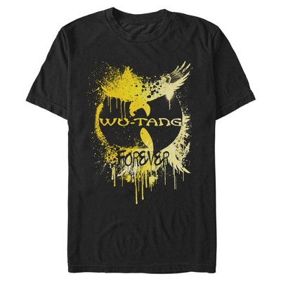 Official Wu-Tang Clan Logo T-Shirt – Black, Short Sleeve, Crew Neck – S To 5XL