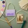 Juvale 36 Pack Small Unfinished Wooden Rectangles for Crafts, 2x3 Wood Cutouts for DIY Art Projects - 2 of 4