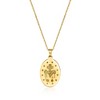 Ross-Simons Italian 14kt Yellow Gold Miraculous Medal Pendant Necklace With Multicolored Enamel - 3 of 4