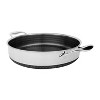 Livwell Brands Diamond Clad 5qt Hybrid Nonstick Stainless Steel Saute Pan and Lid: Tri Ply, Oven & Dishwasher Safe, 12.5" - 3 of 4