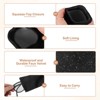 Unique Bargains Velvet Soft Squeeze Top Eyewear Bags with Cleaning Cloth 7.1" x 3.5" 3 Pcs - 3 of 4