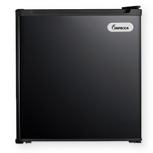 Impecca 1.7 Cu.Ft. Compact Mini Refrigerators with Soft Freezer - Black - 1 of 4