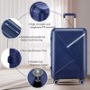 Lyngins 14/20/24/28 Inch 4PCs Hardside Luggage Sets with TSA Lock,Spinner Wheels,Carry on Luggage,Expanable Lightweight Family Suitcases - 4 of 4