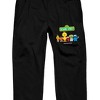 Sesame Street Sesame Street Gang Men's Black Graphic Sweatpants - 2 of 3