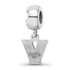 Black Bow Jewelry Sterling Silver Villanova Wildcats NCAA Bead Charm - 4 of 4