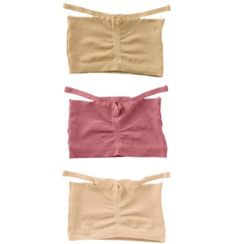 Leonisa 3-pack Extra Comfy Wireless Bralettes - Multicolored Unique : Target
