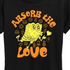 Women's - SpongeBob SquarePants - Absorb The Love Short Sleeve Graphic T-Shirt - 2 of 4