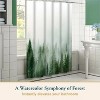 LunaLulinlk Shower Curtain with Hooks – Heavy-Duty Mold/Mildew-Resistant - 2 of 4