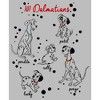 Girl's One Hundred and One Dalmatians Character Names T-Shirt - image 2 of 4