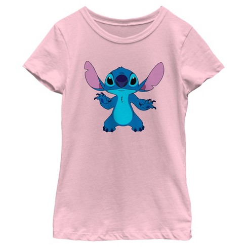 Girl s Lilo Stitch Experiment 626 Portrait T shirt Target