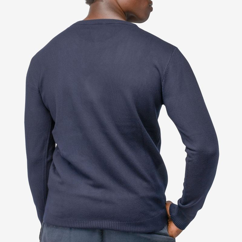 X RAY Men's Big and Tall Basic Crewneck Sweater, 2 of 5