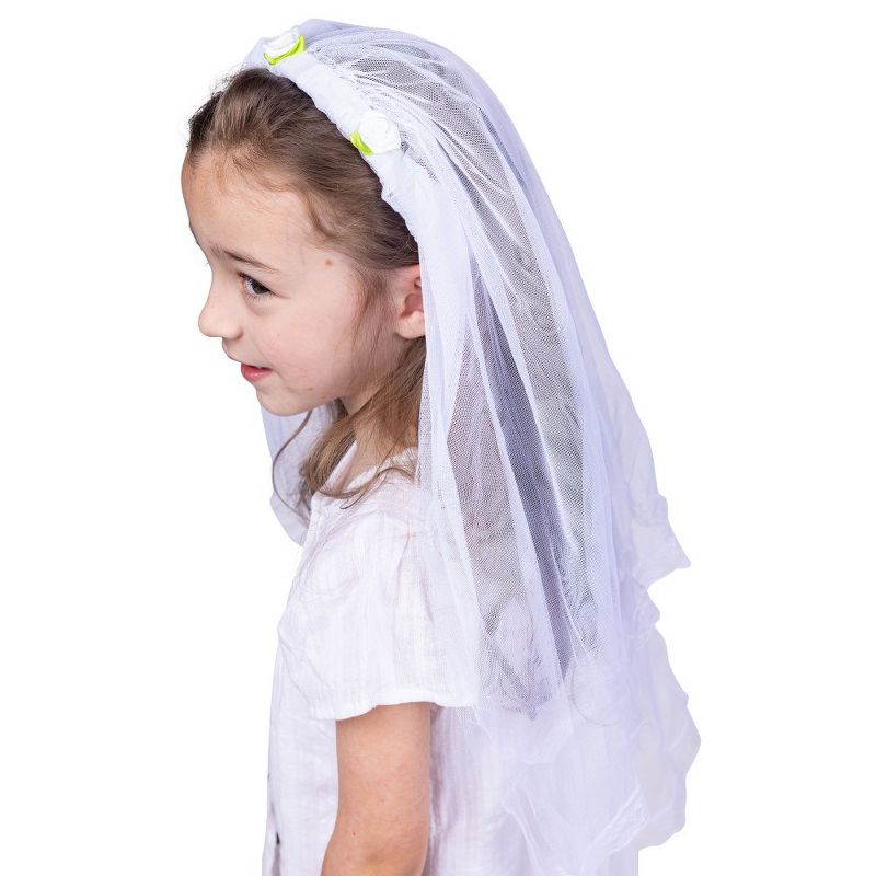 Dress Up America Bride Veil for Girls - One Size, 2 of 3