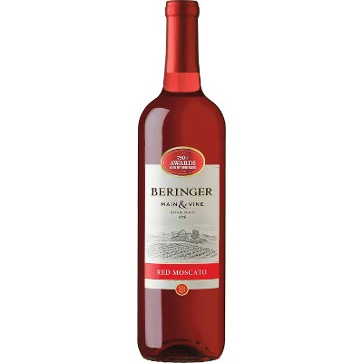 Beringer Red Moscato Wine - 750ml Bottle
