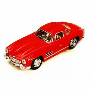 KiNSMART - 1954 Mercedes-Benz 300 SL Coupe 5" 1:36 Scale Die Cast Metal Model Classic Super Car Toy (Red) - 1 of 1