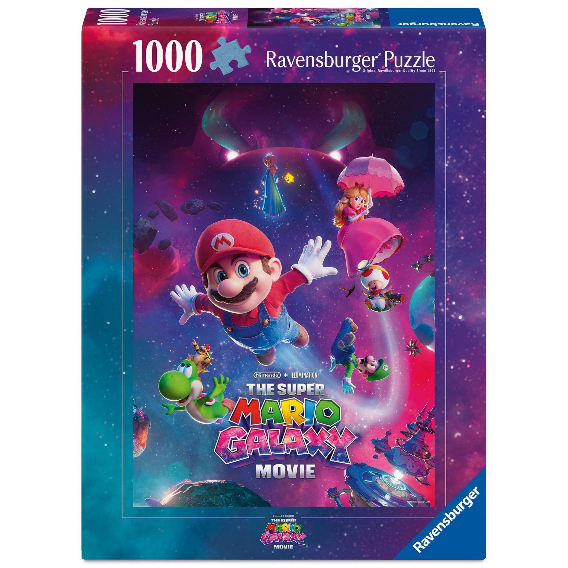 Ravensburger Super Mario Galactic adventures! Jigsaw Puzzle - 1000pc