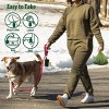 Dog Poop Bag Holder for Leash Doggie Waste Bag Dispenser Puppy Potty Carrier Small Doggy Zipper Pouch - 3 of 4
