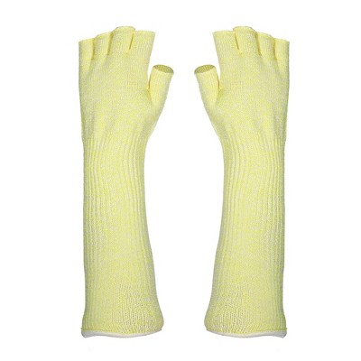 Unique Bargains Scratch Cut Resistant Protective Arm Sleeves 1 Pair