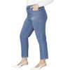 ELOQUII Women's Plus Size The Leigh Super Stretch Slim Leg Jean - 4 of 4