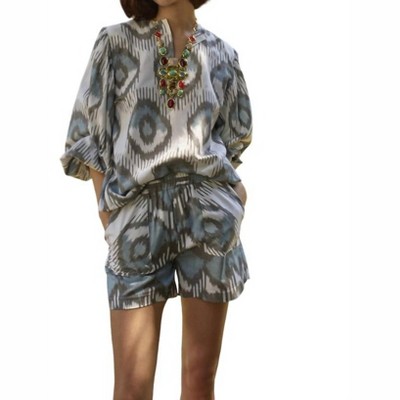 Women's Grand Bazaar Top with Tassels - Punicana