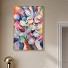Art Remedy Some Rainbow Petals Retro Abstract Wall Art Framed - 2 of 4
