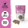 Canine Cravers Single Ingredient Air Dried Dog Treats – Pork Thin Tenders - 5.3 oz Pouch - 3 of 4
