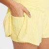 Women's Crossover Waistband High Rise Woven Shorts - JoyLab™ - 4 of 4