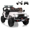 24V Ride On Toys for Big Kids, 2 Seater Extend Ride On Car, Kids' Electric Vehicles with Remote Control,Adjustable Car Body, Music,3 Speeds - 2 of 4