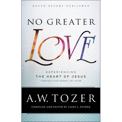 No Greater Love - by  A W Tozer (Paperback)