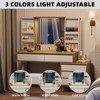 Jojoka Makeup Vanity Desk with Mirror, 6 Drawers, Double Door Cabinet, Rechargeable LED Light, Motion Sensor, and Open Shelves - 4 of 4