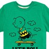 Boys' - Peanuts - Let's Roll Short Sleeve Graphic T-Shirt - 2 of 4