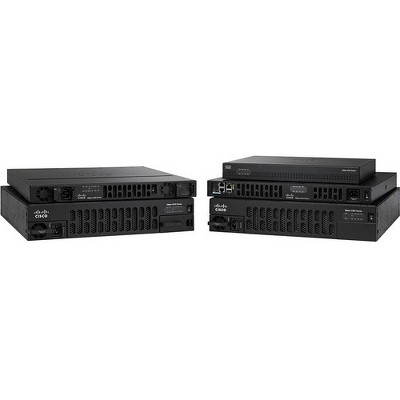 Cisco 4351 Router - 3 Ports - Management Port - 10 Slots - Gigabit Ethernet - 1U - Rack-mountable, Wall Mountable